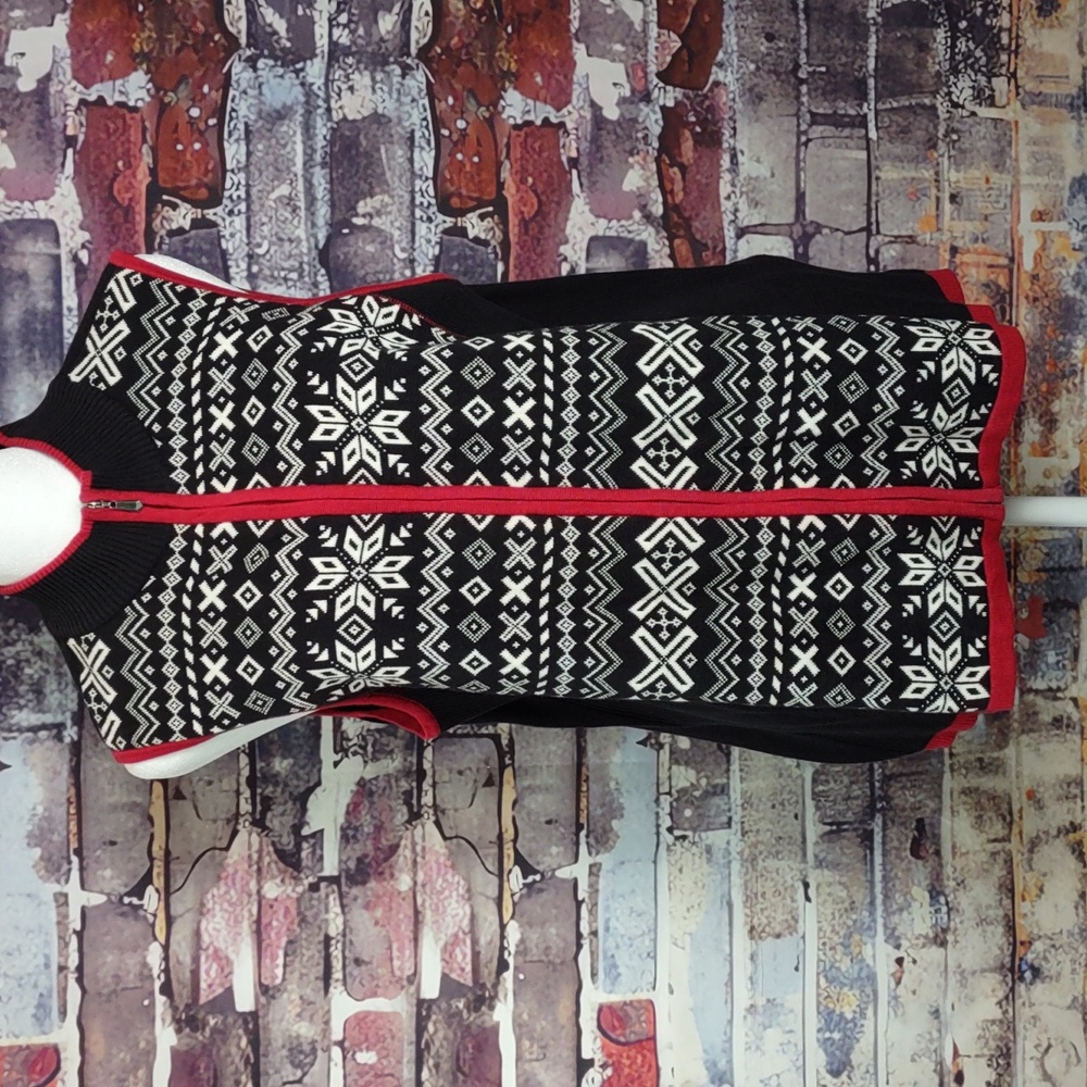 Christopher Banks Nordic Pattern Sweater Vest